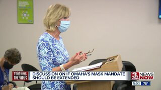 Omaha mask mandate may be extended through at least 2020