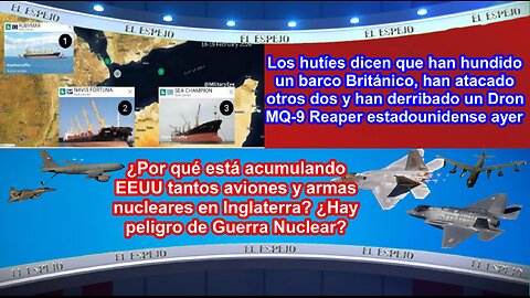 El hundimiento de un barco Británico y la caída de Avdeevka puede hacer perder los papeles a la OTAN