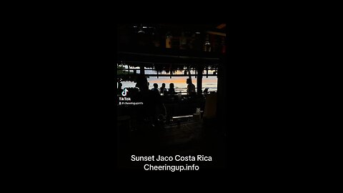 Sunset Jaco Costa Rica