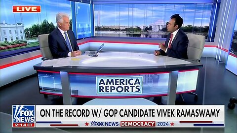 Vivek Ramaswamy on America Reports, Fox News 6.5.23