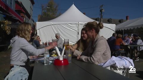 Restaurants hope for good weather to boost business