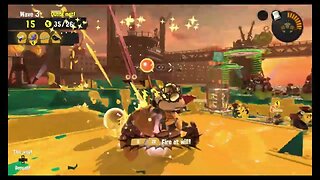 Splatoon 3 - Partial Wildcard Salmon Run (Grizzco Slosher on Gone Fission Hydroplant)