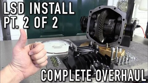 240SX Rear End Rebuild Part 2.5: Installing A Limited Slip Differential (Complete Overhaul 2 of 2)