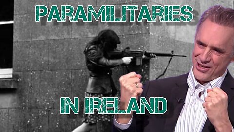 Jordan Peterson talks about the paramilitary groups in Ireland - SSE arena Belfast (NEW)