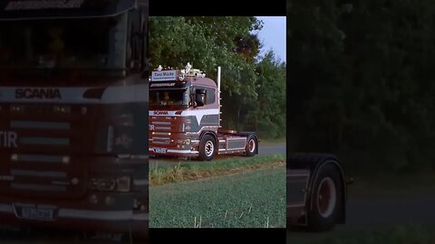 Couple Of Bad Ass Loud V8 Scania's #scania #scaniapower #scaniatrucks #v8 #truck