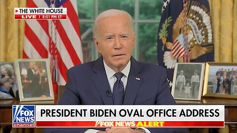 🚨 Biden Comments on Oval Office Address: ‘Former Trump Was Not Seriously Injured’