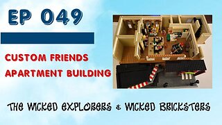 LEGO Friends Apartment turned into a modular PT 3 - Ep 049