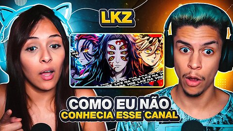 LKZ ft. CHRONO & SHINY - OLHE PRA LUA 🌙 | [React em Casal] 🔥