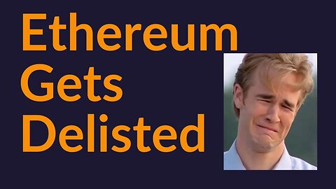 Ethereum Gets Delisted (Paxful)