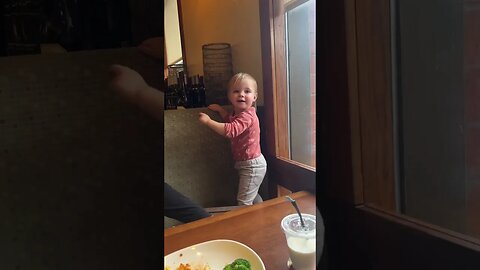 Dancing Baby at Olive Garden