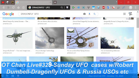 Sunday Live UFO cases with Robert, Rus USOs + Dumbell UFOs+more! ] - OT Chan Live#329