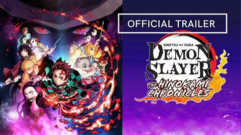 Demon Slayer The Hinokami Chronicles Official Trailer