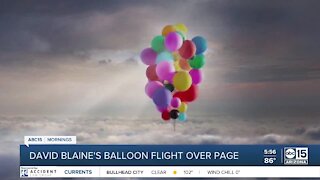 David Blaine to fly over Page, Arizona in latest stunt