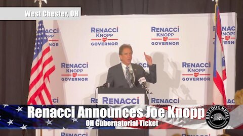 Renacci Announces Joe Knopp | Ohio Gubernatorial Ticket