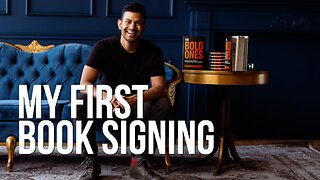 My First Book Signing | Author of The Bold Ones, Shawn Kanungo
