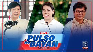 LIVE: Pulso ng Bayan kasama sina Admar Vilando at Jade Calabroso | July 18, 2024