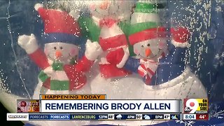 Today is the visitation and funeral for Brody Allen