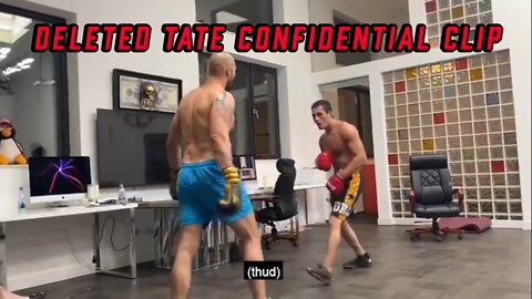 Tate spars with Luc - Tate Confidential