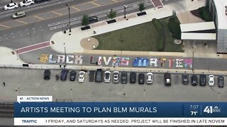 Black Lives Matter murals to go up across the city