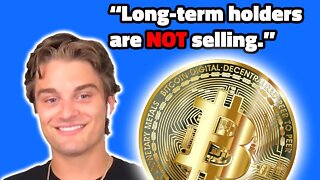 "Long-term Bitcoin holders are NOT selling." - Dylan LeClair