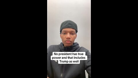 No president has absolute power