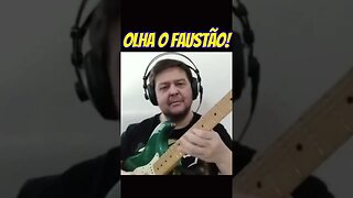Faustão em Vídeo Tocando Guitarra! #shorts #faustão