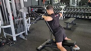 Chest Supported Cable Rope Rear Delt Rows