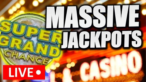 🔴 6 HAND PAY JACKPOTS & BACK TO BACK SUPER GRAND CHANCE JACKPOTS!! MASSIVE WINS PLAYING SLOTS
