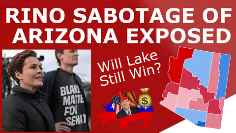 THE ARIZONA SABOTAGE! - Will Kari Lake and Blake Masters Survive the RINO & Neocon Attacks?