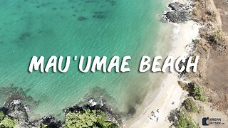 Mau'umae Beach on the Big Island of Hawaii (Remote Beach with great snorkeling)