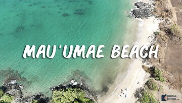 Mau'umae Beach on the Big Island of Hawaii (Remote Beach with great snorkeling)