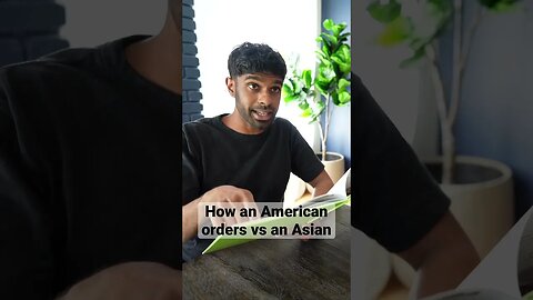 Cultural difference ordering at restaurants