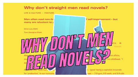 Why Men Don't Read?