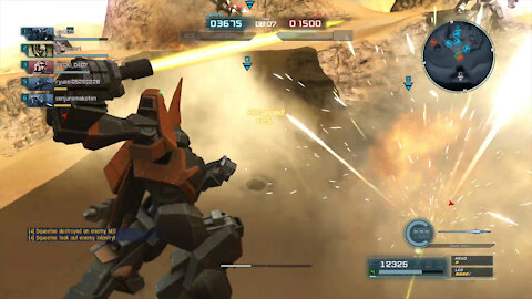 I Love Barzam - Mobile Suit Gundam Battle Operation 2 Gameplay