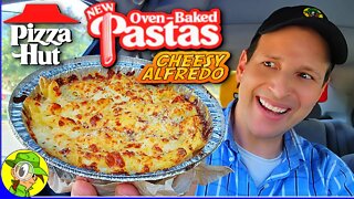 Pizza Hut® 🍕 OVEN-BAKED PASTAS Review ♨️🍝 Cheesy Alfredo 🧀⚪ | Peep THIS Out! 🕵️‍♂️
