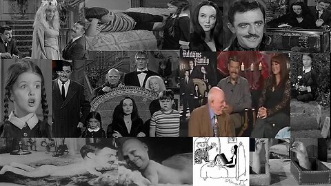 review, The Addams Family ,1964,macabre,black comedy, sitcom ,