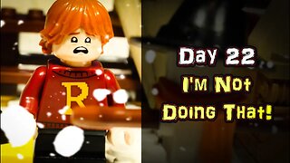 I'M NOT DOING THAT! (Harry Potter's Advent Adventure - Day 22)