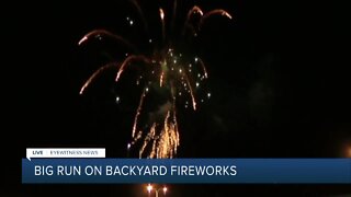 Fireworks sales skyrocket amid 4th of July show cancelations