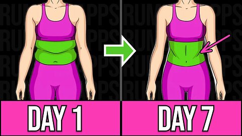 Use this workout at home to get a flat belly in minutes | Workout at Home
