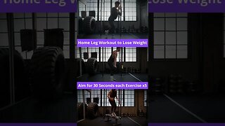 Home Leg Workout to Lose Weight