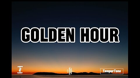 JVKE- Golden Hour @JVKE @TempurTone