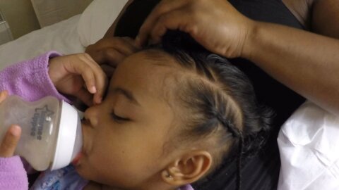 Blasian Babies Sister Hair Care, Part 1