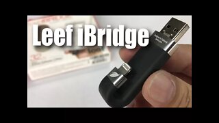 LEEF iBridge 32GB iPhone Mobile Memory Flash Drive Review