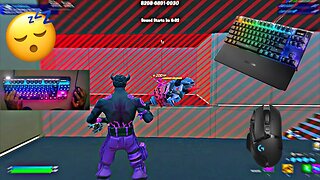 Steelseries Apex Pro TKL ASMR Chill🤩 Piece Control 1v1🏆Satisfying Keyboard Fortnite + HANDCAM