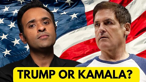 Vivek and Mark Cuban Debate Trump v. Kamala