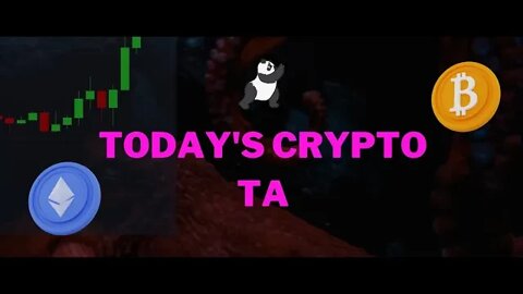 Crypto chart technical analysis -- BTC and ETH