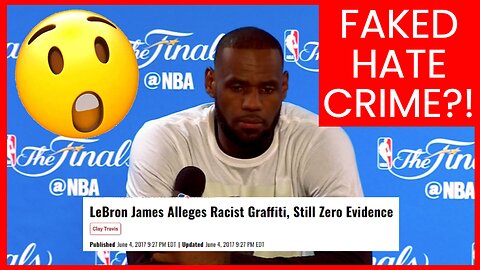 Did Lebron pull a JUSSIE SMOLLETT?! #LeFake #nbareaction #lebron #jussiesmollett