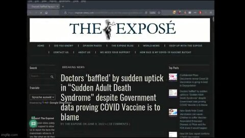 SADS: “Sudden Adult Death Syndrome” = Cov-ID ‘Vaccination’ Injury, but ‘Doctors’ Remain “Baffled” ?
