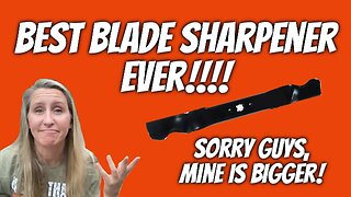 The Best Blade Sharpener Ever!!! Oregon Burr King X400