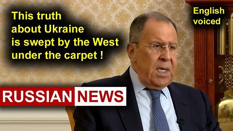The West is using Ukraine as a consumable! Lavrov, Russia